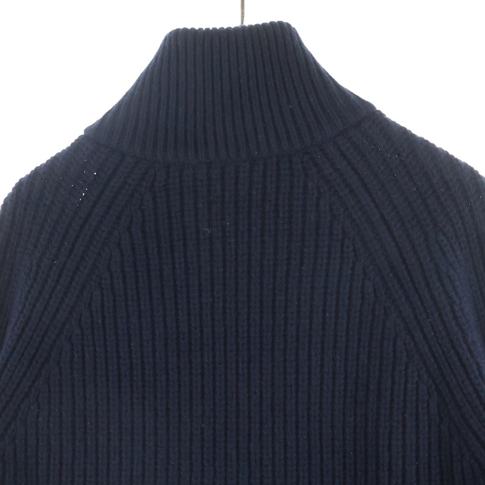 MONCLER(モンクレール) 20AW CARDIGAN TRICOT ニット切り替えダウンジャケット ネイビー F20939B51800