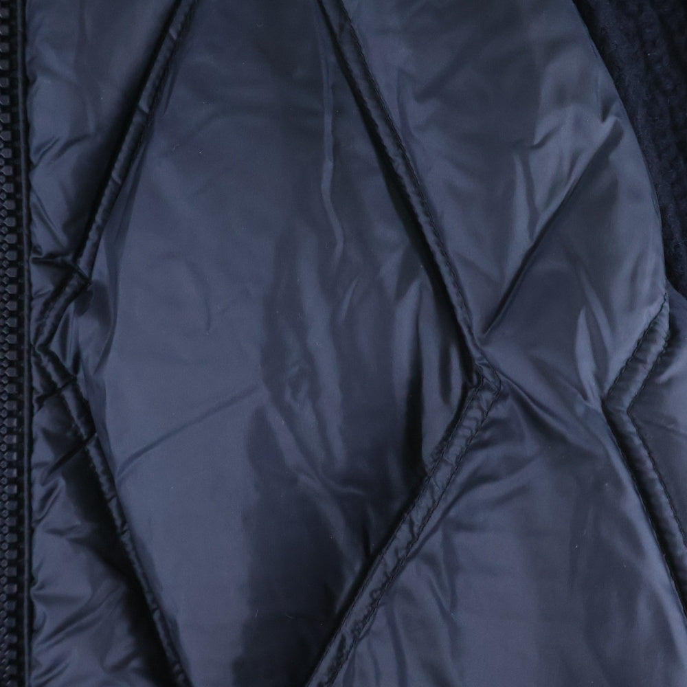 MONCLER(モンクレール) 20AW CARDIGAN TRICOT ニット切り替えダウンジャケット ネイビー F20939B51800