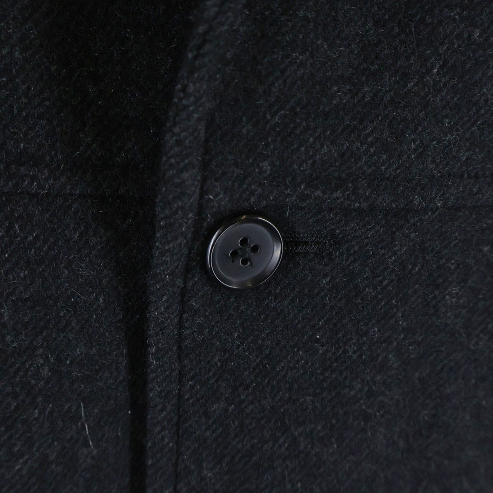 KAPTAIN SUNSHINE(キャプテンサンシャイン) 25AW カシミア シルク 3Bテーラードジャケット ブラック KS25FJK09