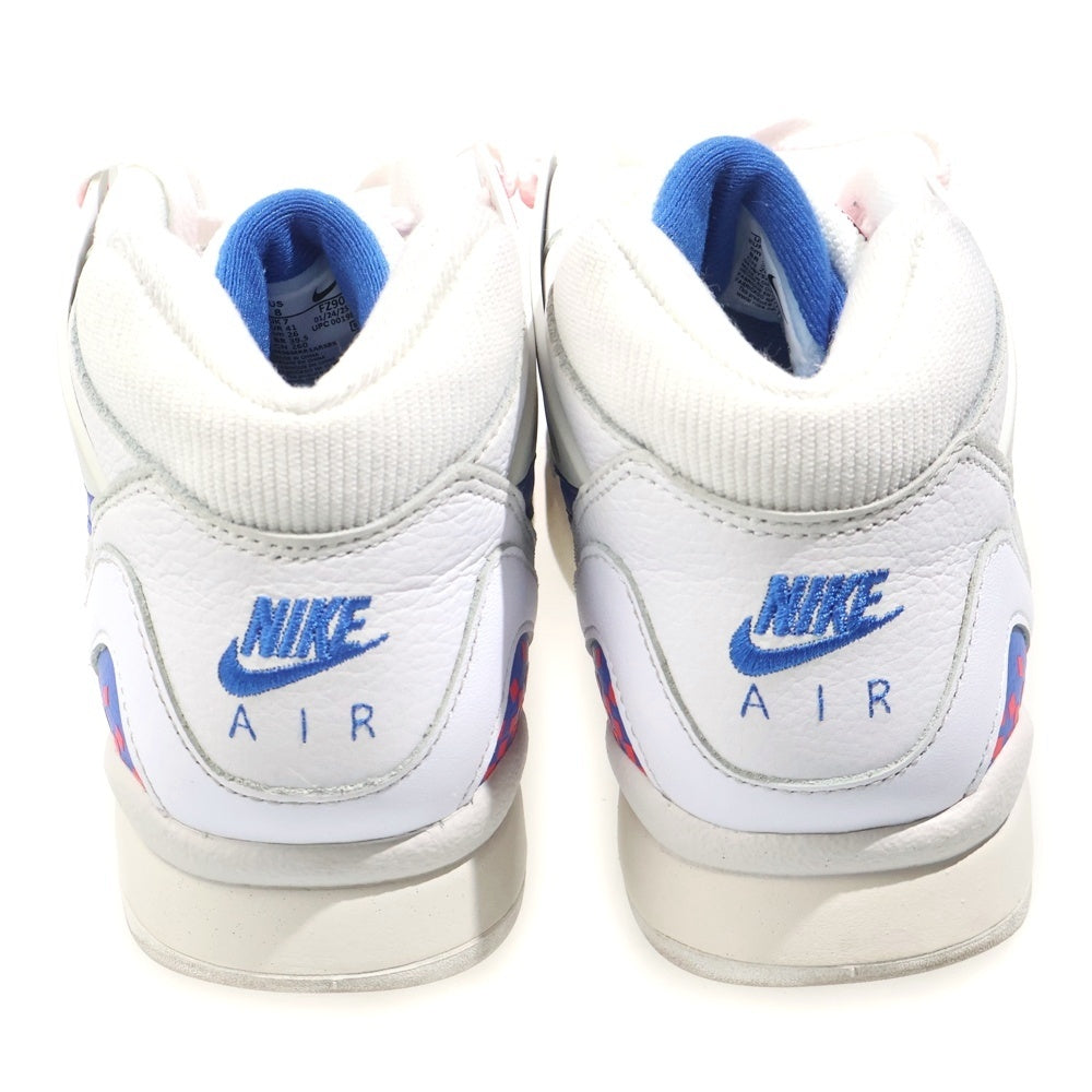 NIKE(ナイキ) Air Tech Challenge Qs エアテックチャレンジ レースアップハイカットスニーカー US8/26cm FZ9033-102 ホワイト/ブルー