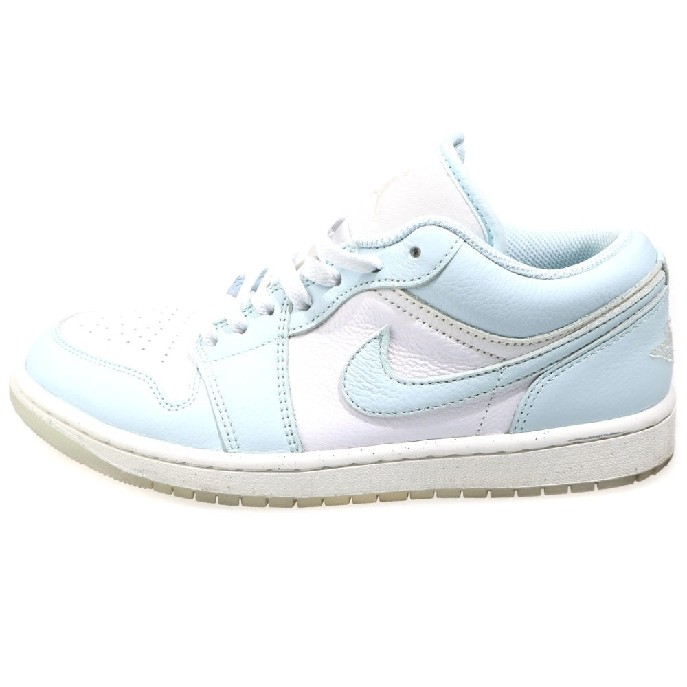NIKE(ナイキ) Air Jordan 1 Low SE Glacier Blue エアジョーダン1ロー グレイシャーブルー レースアップローカットスニーカー US8/26cm HJ5999-400 ライトブルー