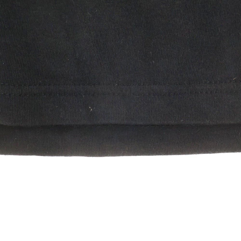 NO BRAND(ノーブランド) LOADED ローデッド バック スカル プリント 半袖Tシャツ カットソー ブラック