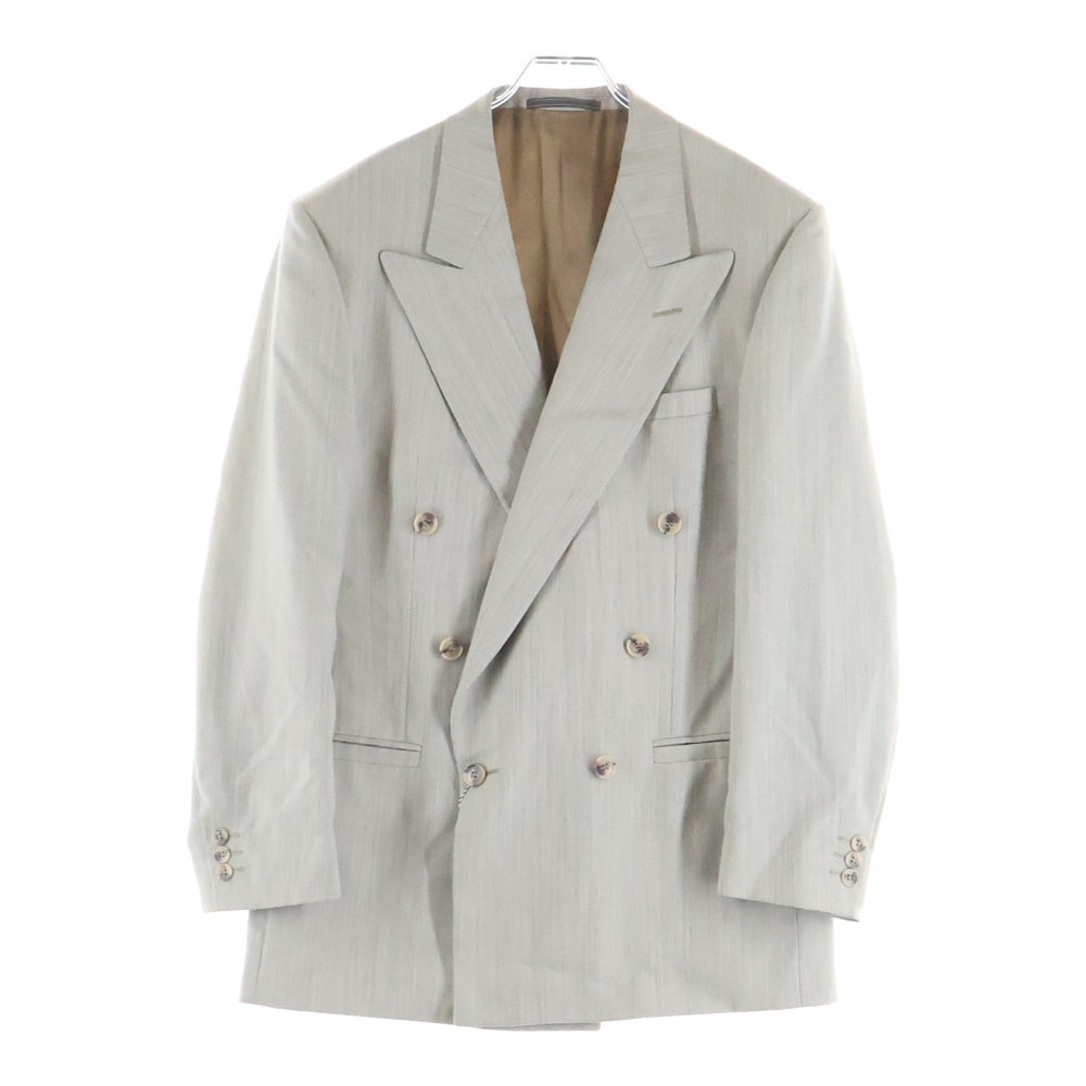 NO BRAND(ノーブランド) VERSACE CLASSIC ヴェルサーチクラシックブイツー 6B Double Breasted Suits Setup ダブルブレストスーツセットアップ グレー