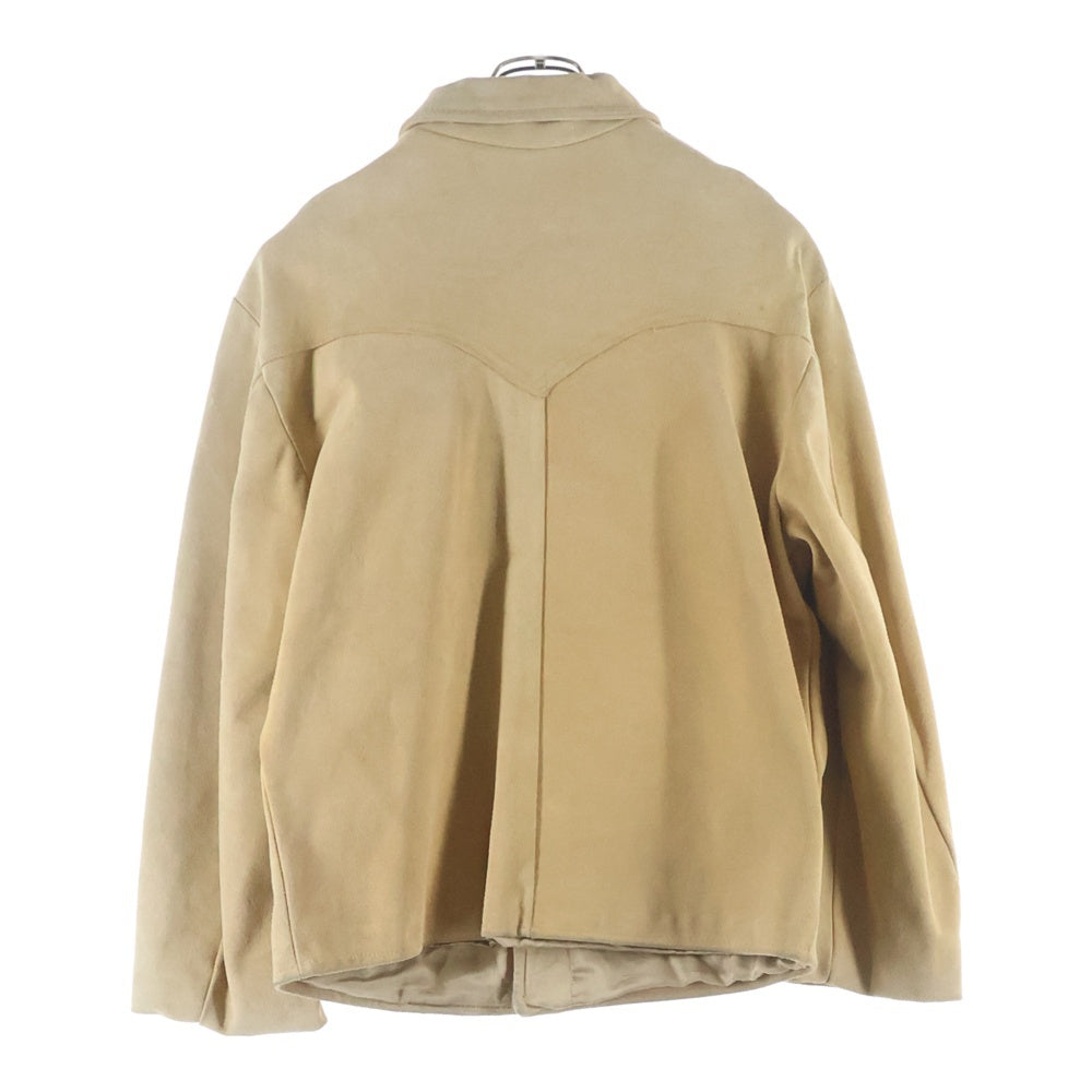 VINTAGE(ヴィンテージ) 70s BRENTS Snap Button Suede Jacket ブレンツ スナップボタンスウェードジャケット SCOVIL製ボタンレザージャケット キャメル
