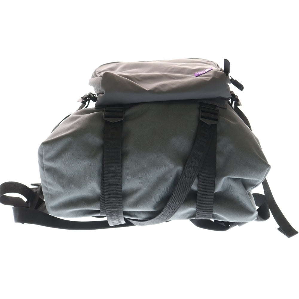 THE NORTH FACE PURPLE LABEL(ノースフェイスパープルレーベル) CORDURA Nylon Day Pack フロントロゴデザイン リュックサック バックパック グレー NN7905N