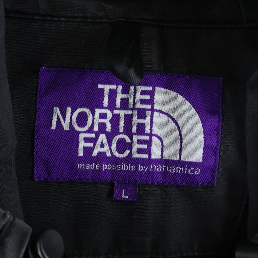 THE NORTH FACE PURPLE LABEL(ノースフェイスパープルレーベル) Indigo Mountain Wind Parka インディゴ マウンテン ウインドパーカー ブラック NP2253N