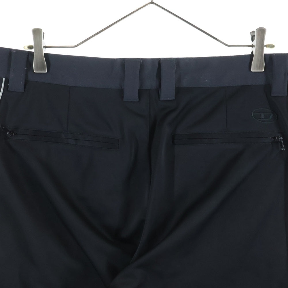 DIESEL(ディーゼル) P-DEVLIN サイドライントラックパンツ ブラック A12095