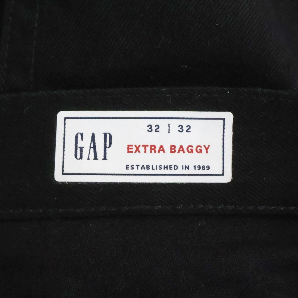 GAP(ギャップ) EXTRA BAGGY JEANS エクストラバギージーンズ デニムパンツ ブラック