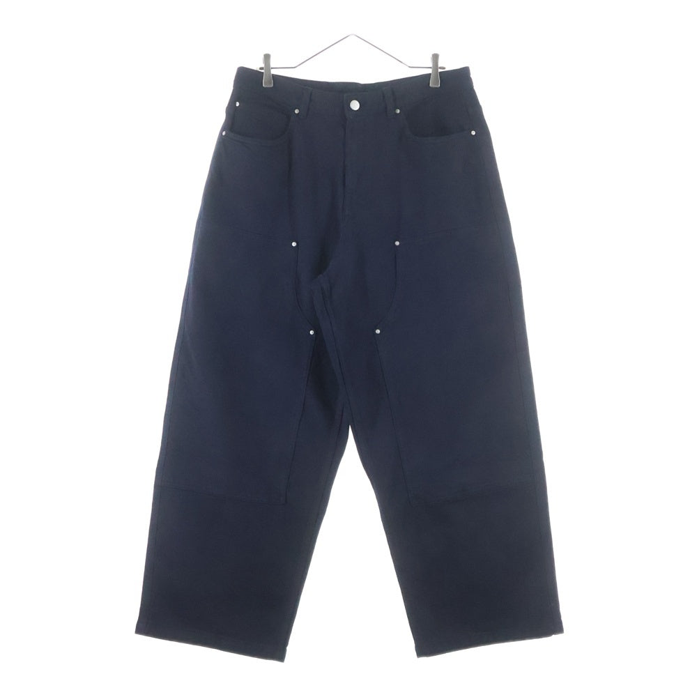 ZARA(ザラ) バギーダブルニー カーペンターデニムパンツ ジーンズ ダークネイビー
