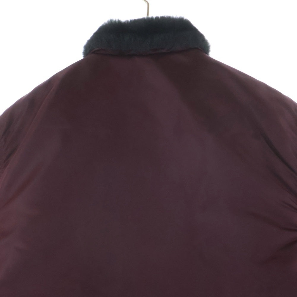 SUPREME(シュプリーム) 13AW Flight Satin B-9 Parka ミリタリーコート ジャケット バーガンディー
