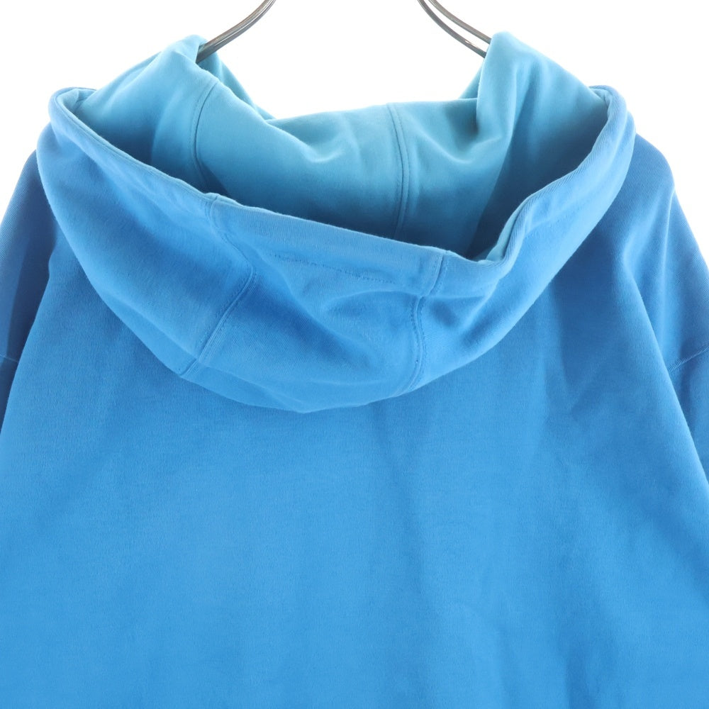 ADER ERROR(アーダーエラー) 22SS TWIN HEART HOODIE フロント ハートロゴ プルオーバースウェット ブルー BLASSHD03BL1