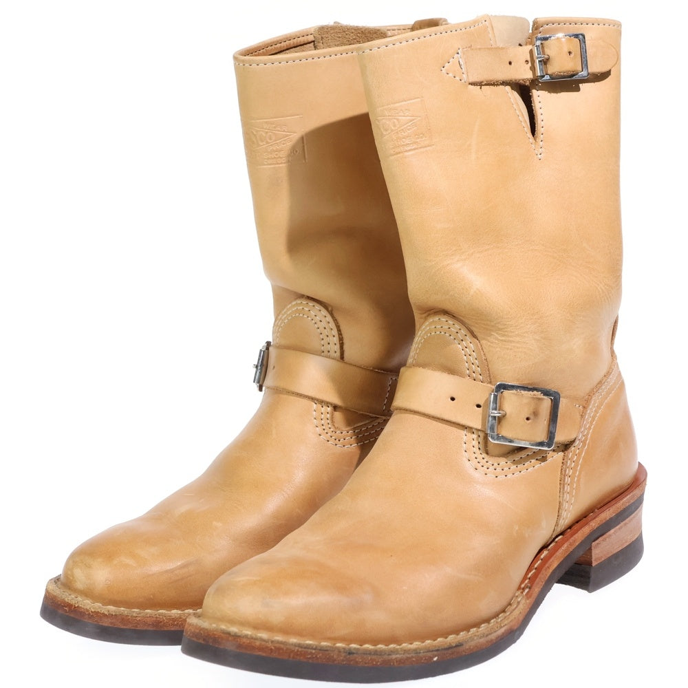 Wesco(ウエスコ) Narrow Boss ナローボス レザーエンジニアブーツ 7710 ブラウン