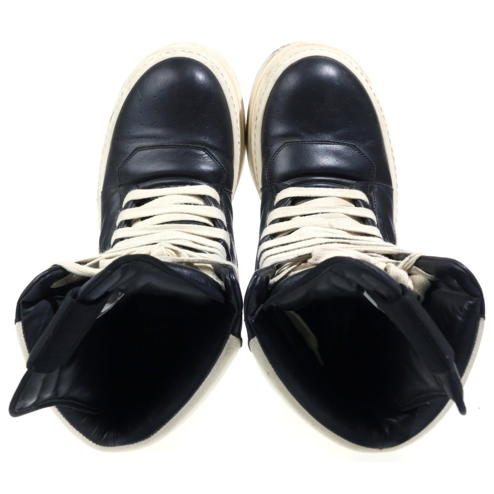 Rick Owens(リックオウエンス) MEGA GEOBASKET メガジオバスケット ハイカットスニーカー ブラック 41 1/2 RU01E5855