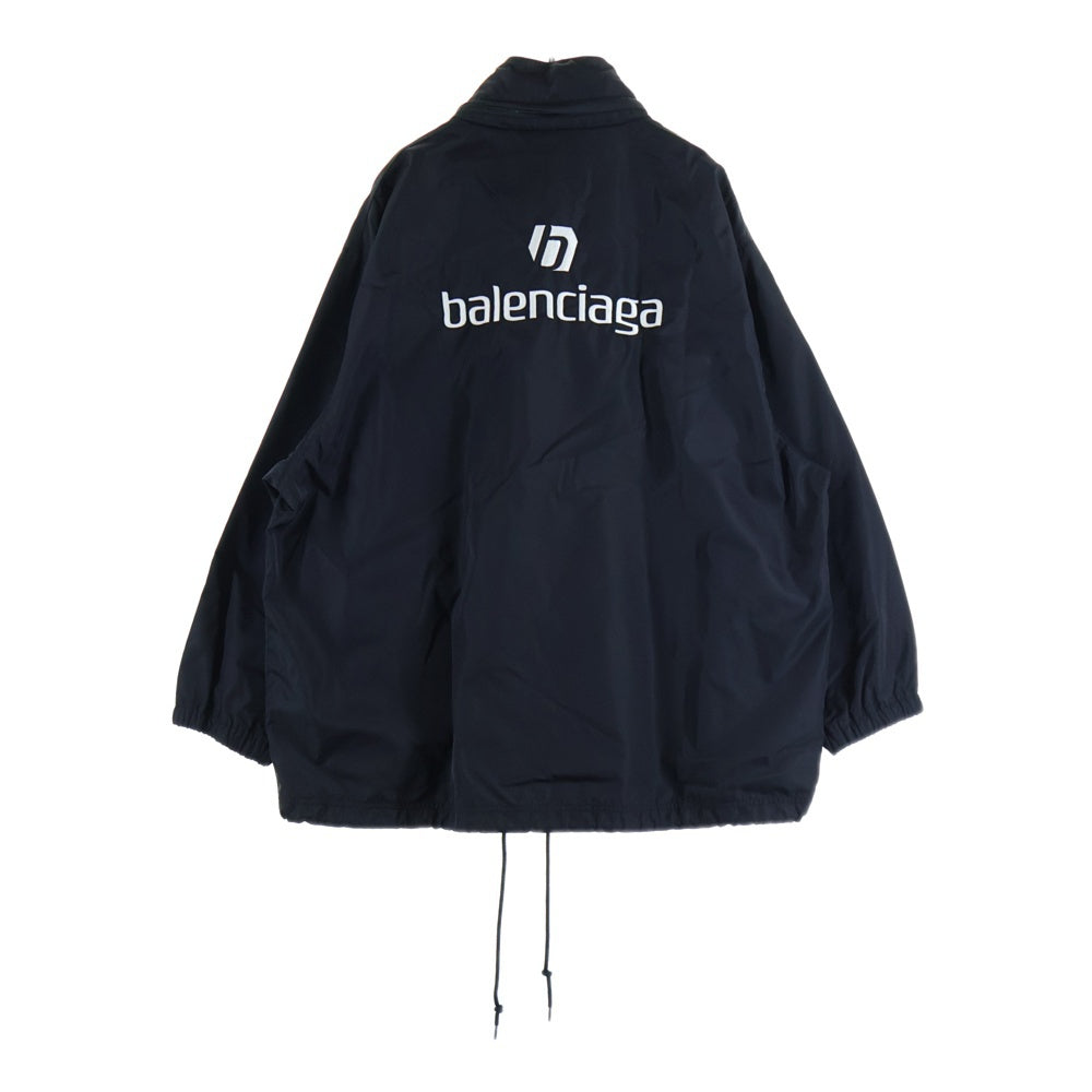 BALENCIAGA(バレンシアガ) Logo Nylon Jacket ックロゴ刺繍 ナイロン ジャケット ブラック 642282 TJ005
