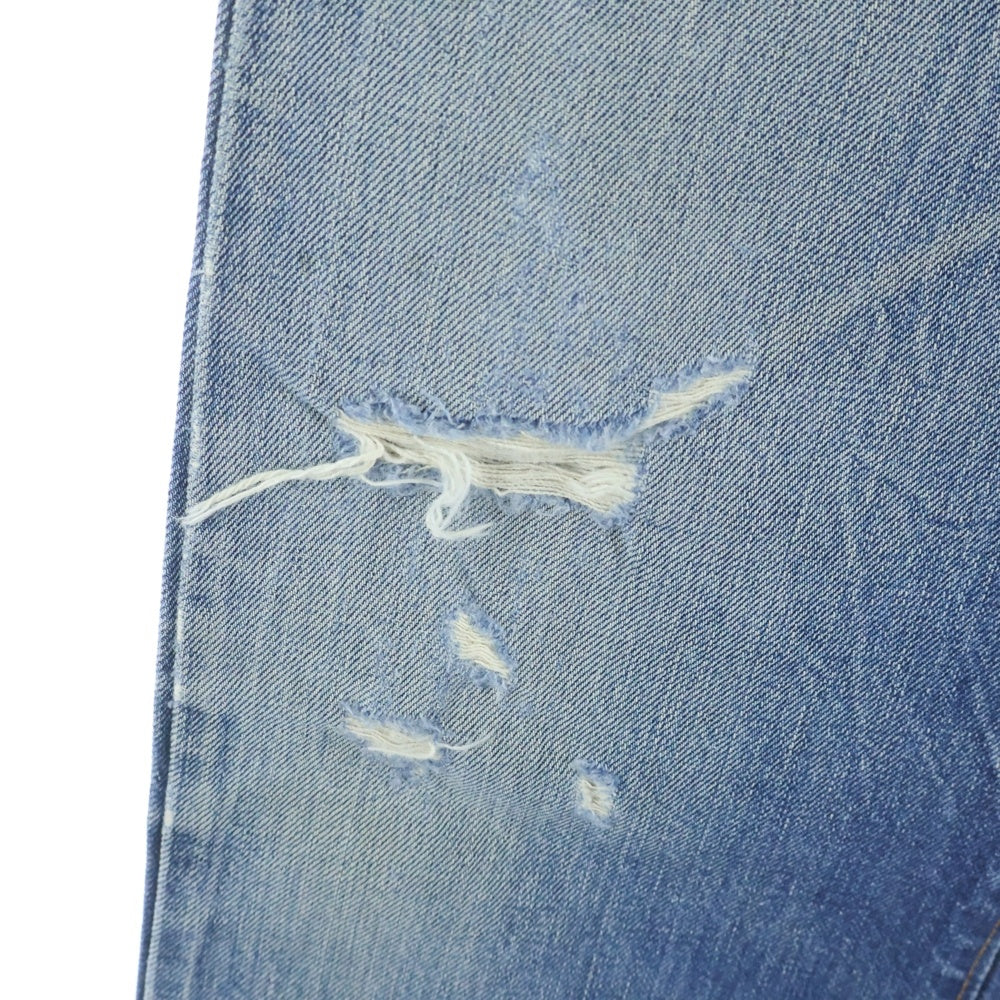 Levi's(リーバイス) 60s VINTAGE BIG E SCOVILL ZIP ボタン裏16 ヴィンテージ スコビル カムロック ジップフライデニムパンツ インディゴ