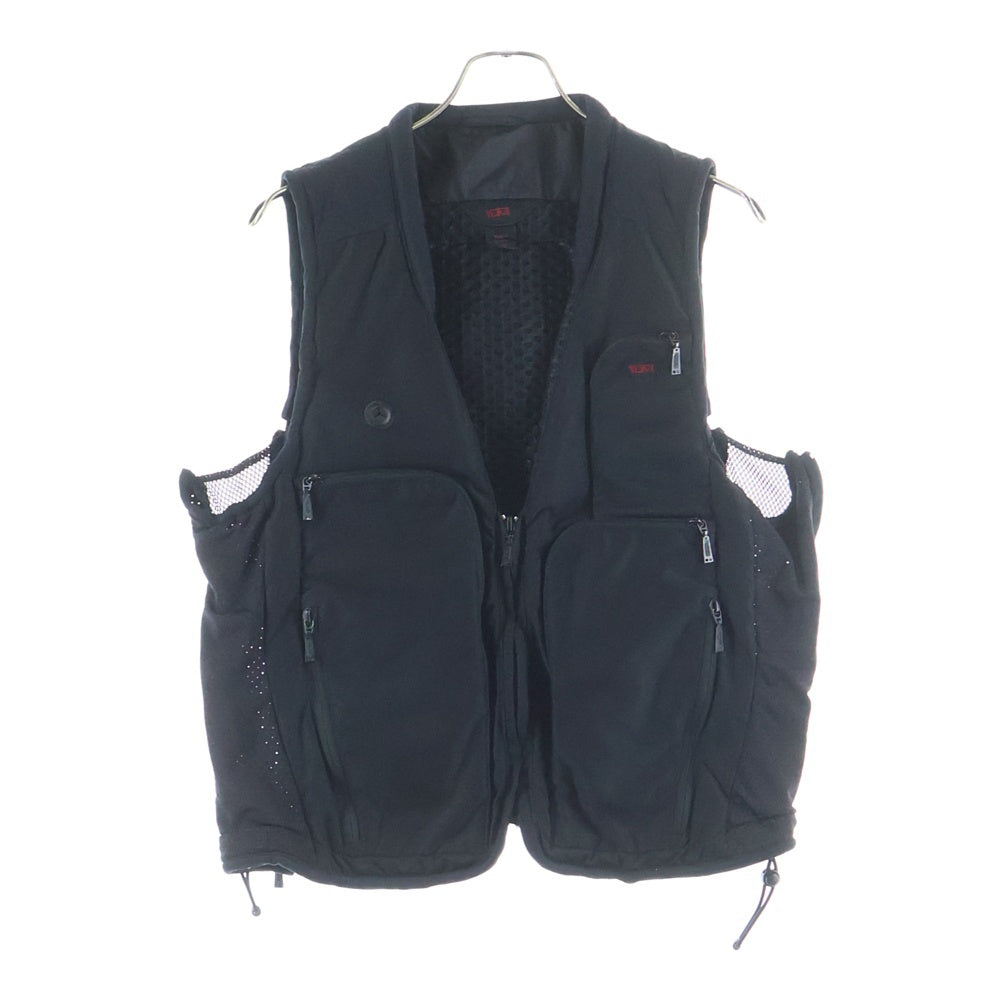 TUMI(トゥミ) 00S ギミック マルチポケット トラベル ベスト ナイロン ブラック