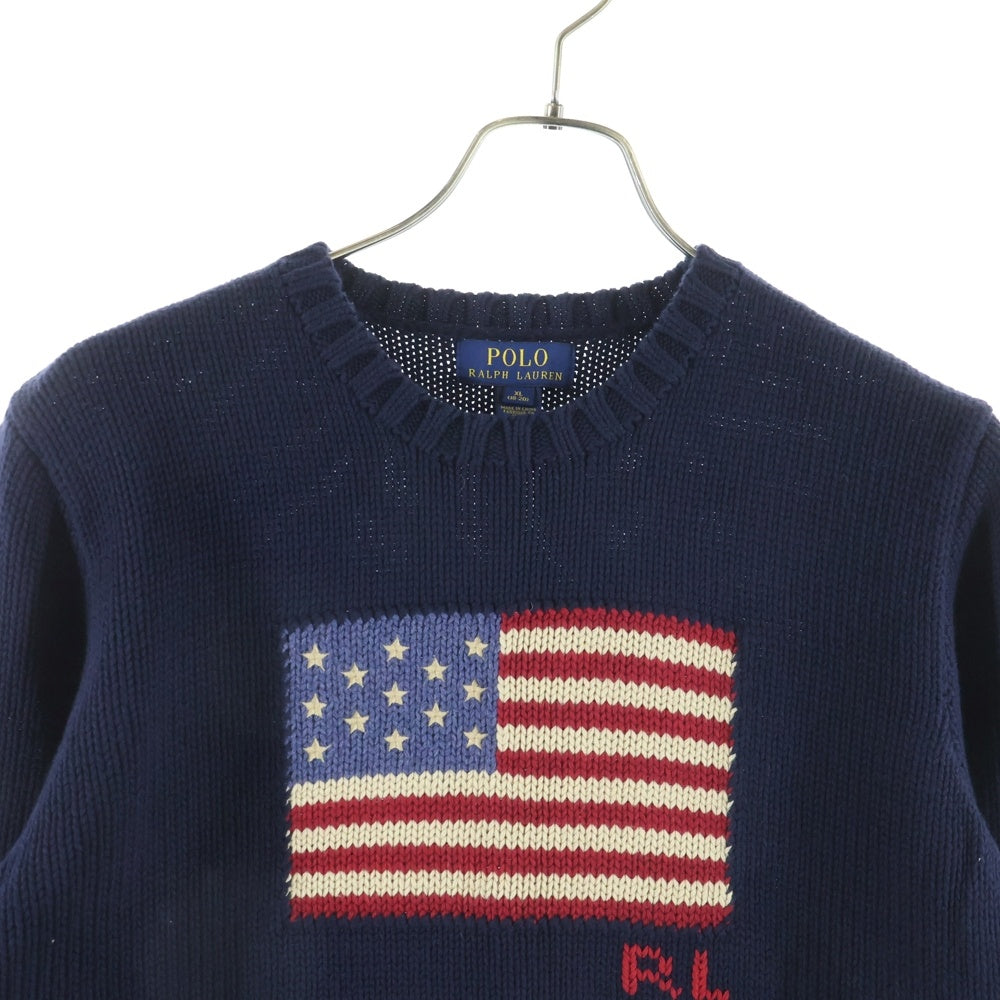 POLO RALPH LAUREN(ポロラルフローレン) FALG CREWNECK SWEATER