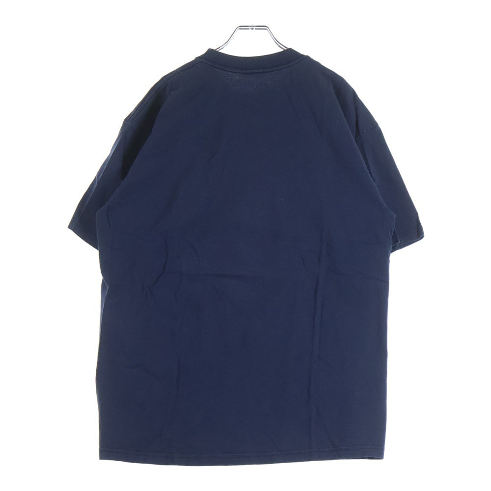 VINTAGE(ヴィンテージ) 90S VINTAGE HOOK-UPS TSHIRT ヴィンテージ フロントプリント 半袖Tシャツ カットソー ネイビー