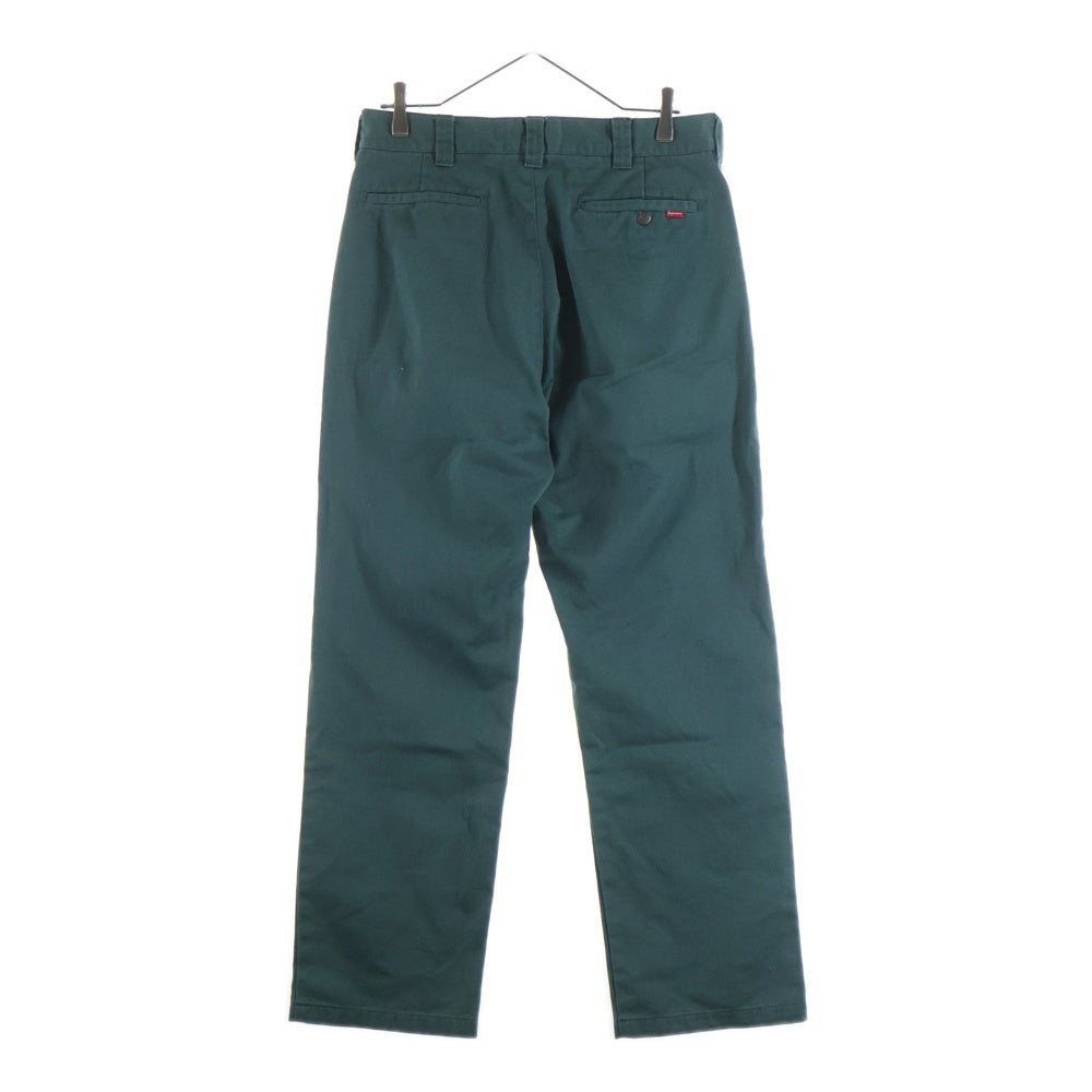 SUPREME(シュプリーム) 23AW Work Pant ワークパンツ コットンチノストレートパンツ グリーン