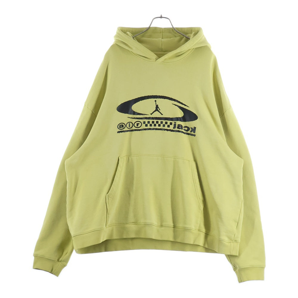 NIKE(ナイキ) ×TRAVIS SCOTT JORDAN BRAND M J TS PO HOODIE トラヴィススコット ジョーダン ブランド プルオーバースウェットパーカー イエロー FQ7821-308