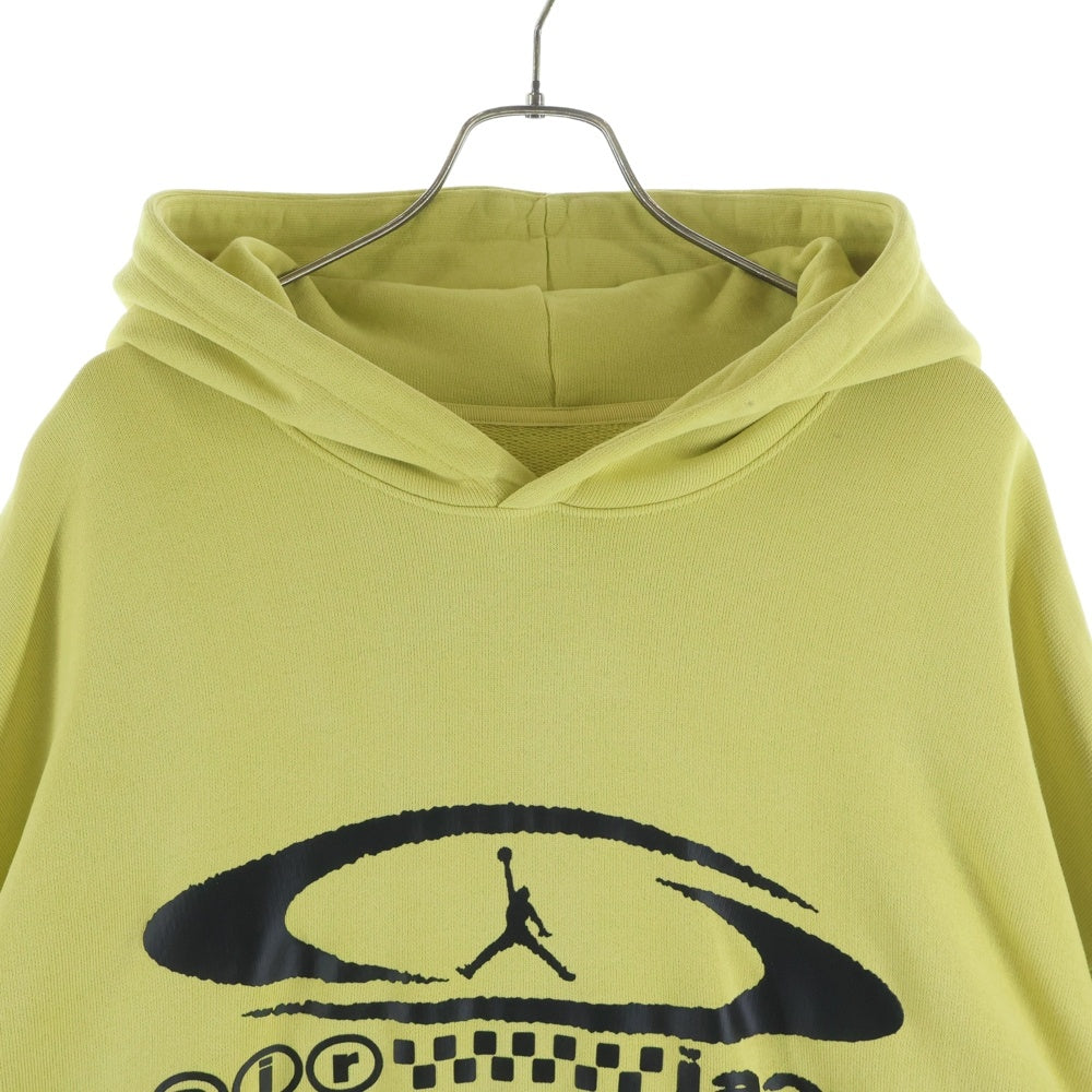 NIKE(ナイキ) ×TRAVIS SCOTT JORDAN BRAND M J TS PO HOODIE トラヴィススコット ジョーダン ブランド プルオーバースウェットパーカー イエロー FQ7821-308