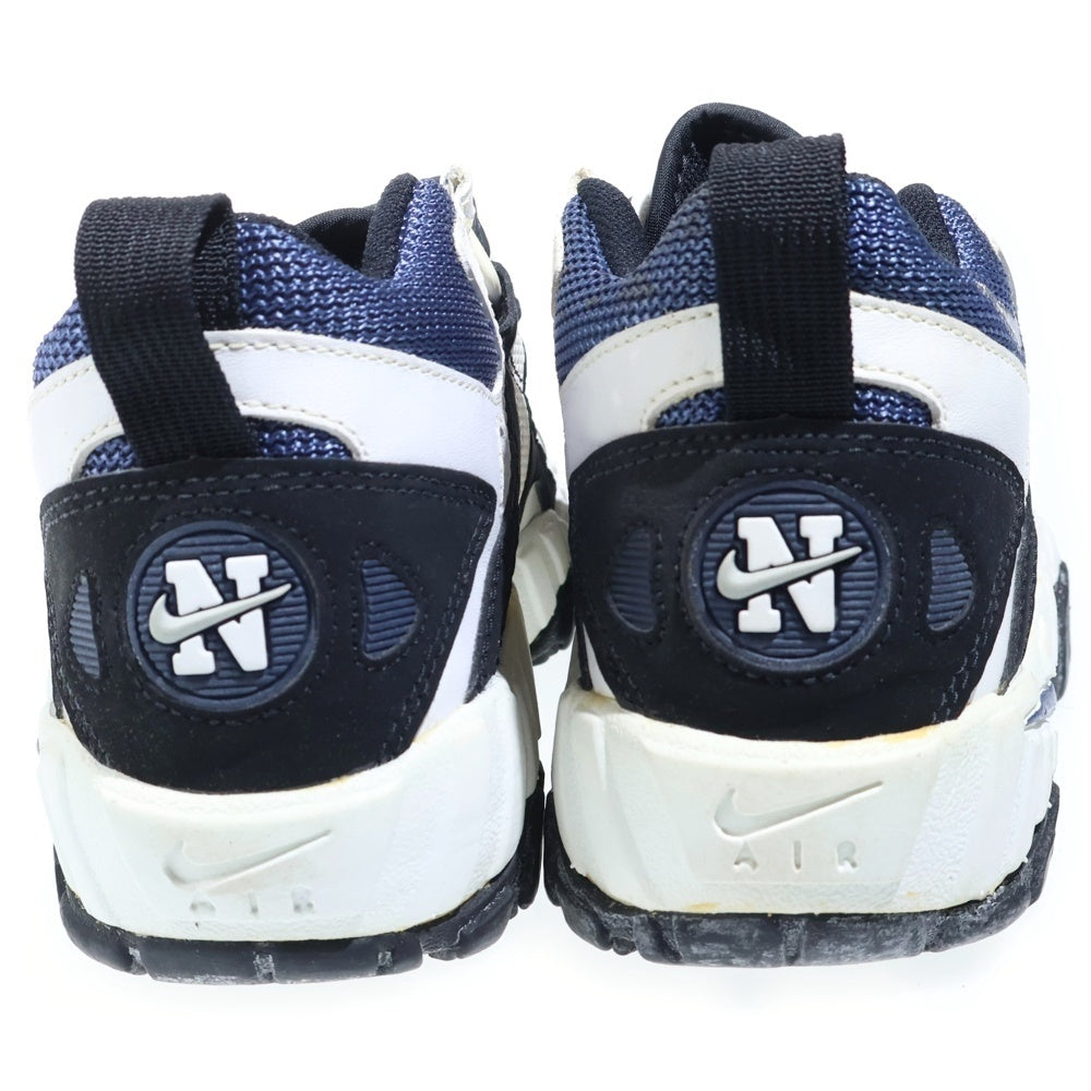 NIKE(ナイキ) 【観賞用】 98年製 Air Gridstar Mid エアグリッドスターミッド レースアップミッドカットスニーカー US7.5/25.5cm 178021-411-00 ホワイト/ネイビー