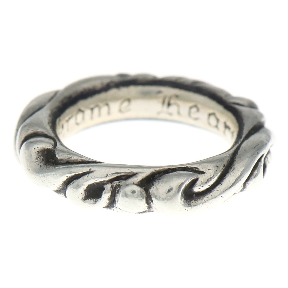 CHROME HEARTS(クロムハーツ) SCRL BAND スクロールバンド リング シルバー BCA351