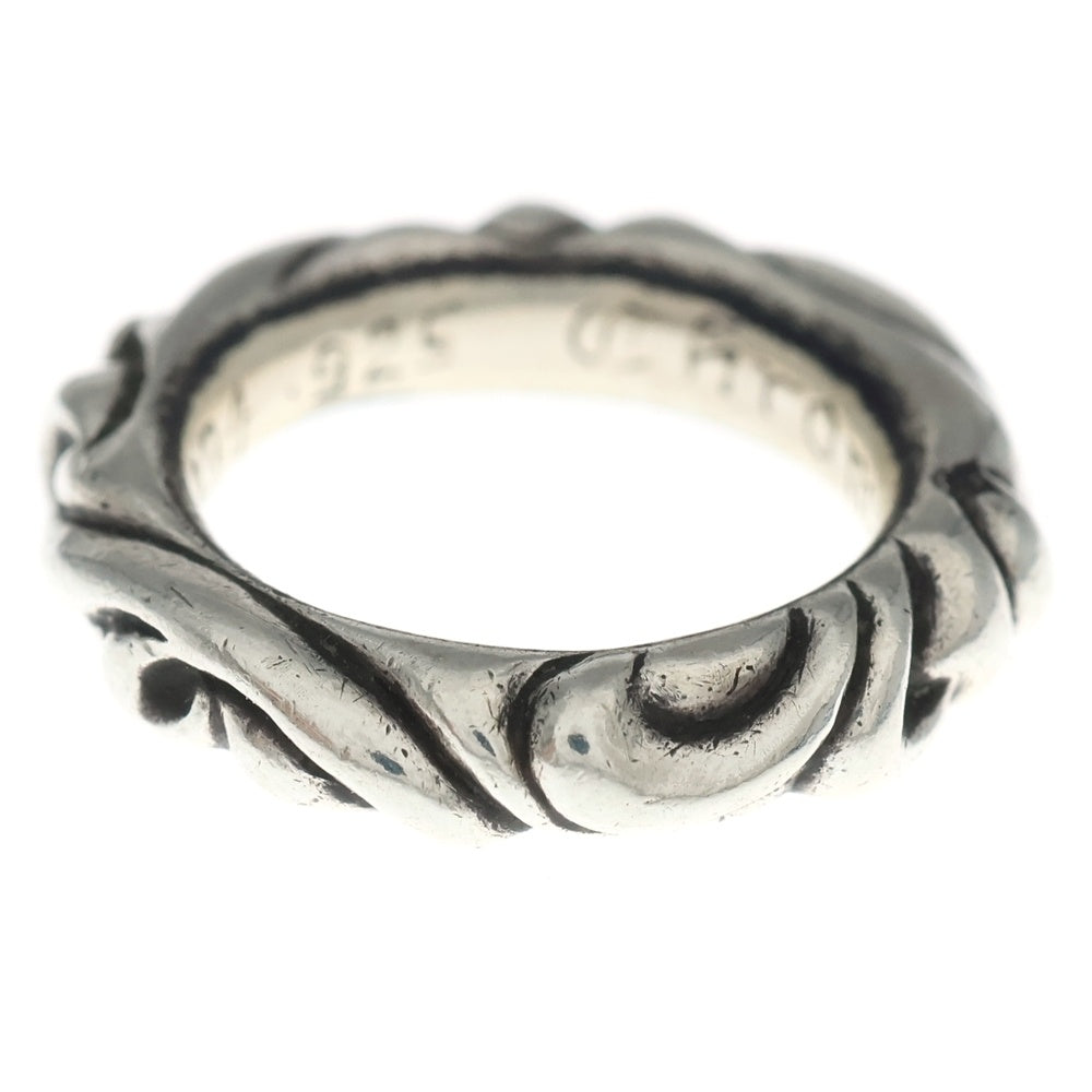 CHROME HEARTS(クロムハーツ) SCRL BAND スクロールバンド リング シルバー BCA351