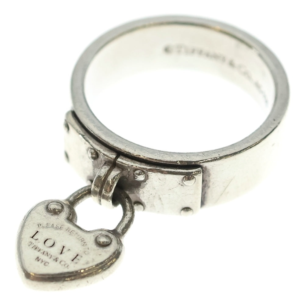 TIFFANY & Co.(ティファニー) Return To Love Lock リターントゥラブロック SV925 シルバー リング 指輪