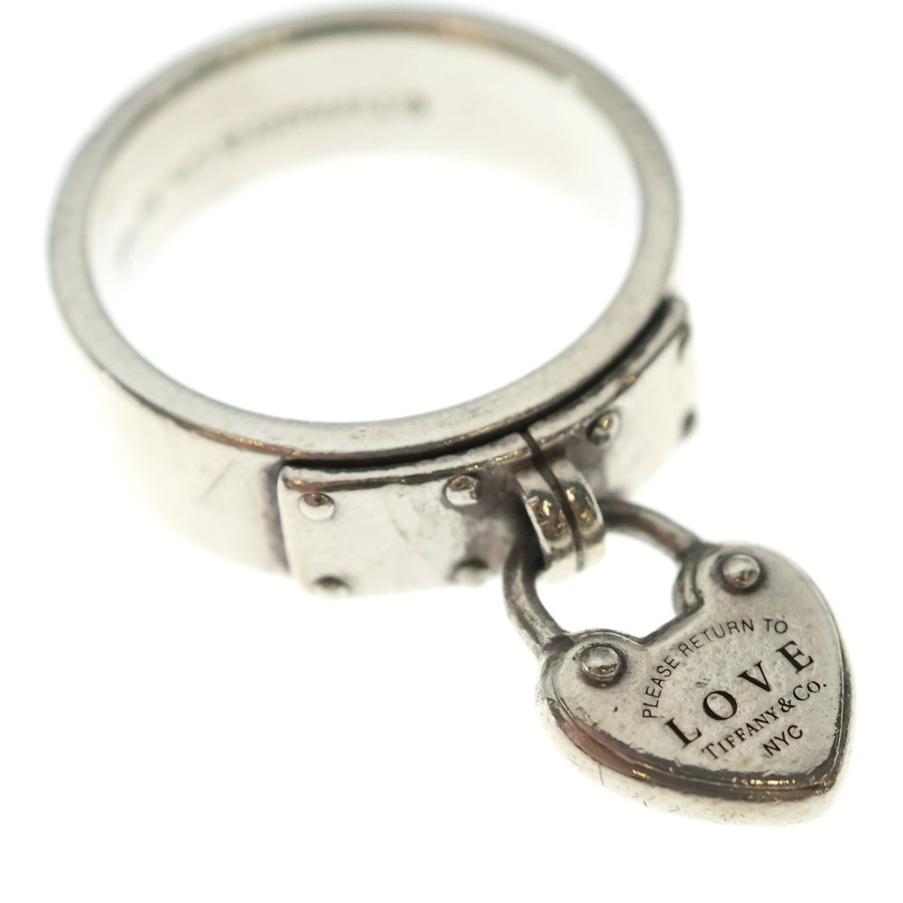 TIFFANY & Co.(ティファニー) Return To Love Lock リターントゥラブロック SV925 シルバー リング 指輪