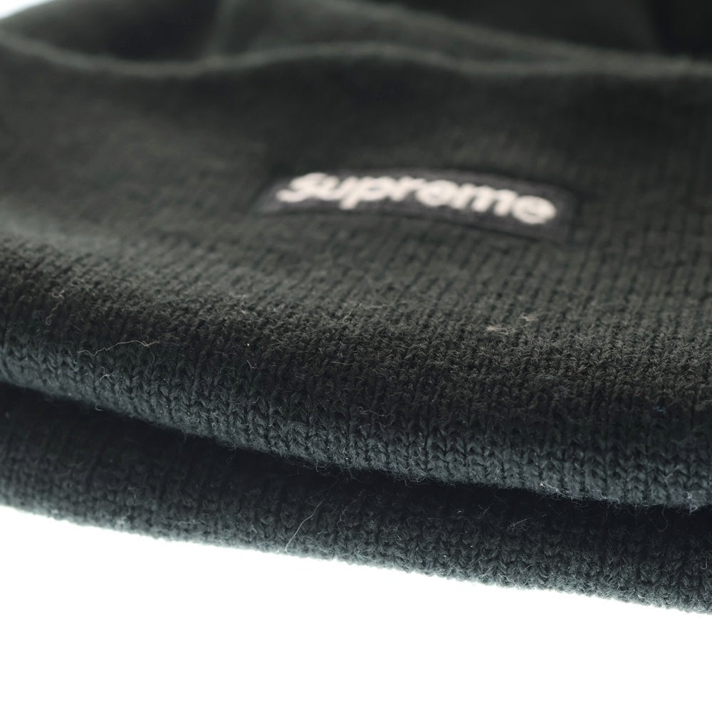 SUPREME(シュプリーム) 20AW×New Era Shop Beanie ニューエラ ショップ ビーニー ニットキャップ 帽子 ブラック