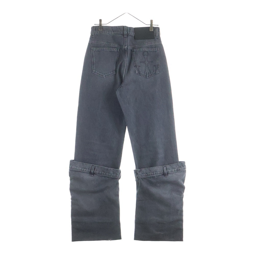 J.W.ANDERSON(ジェー ダブリュー アンダーソン) 23SSバケットデニムパンツ ジーンズ ブラック DT0067PG1195929