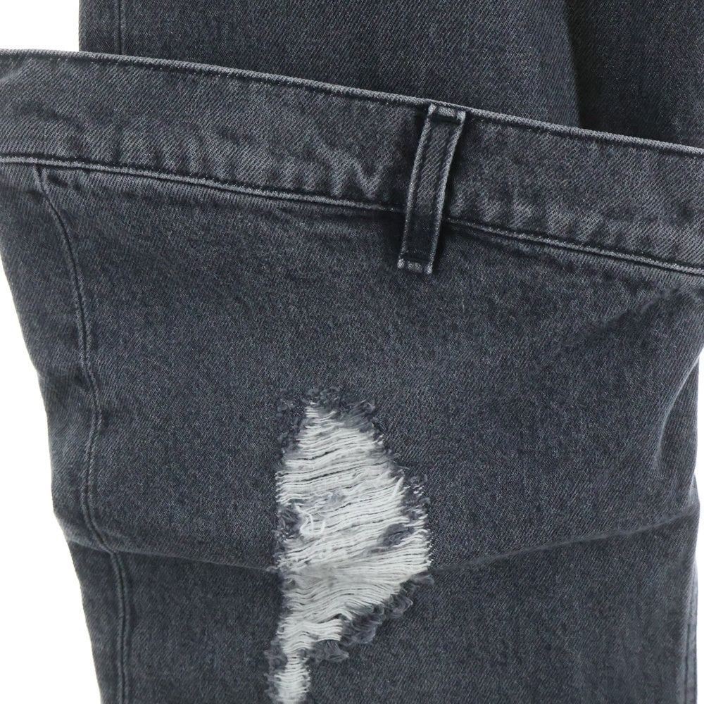 J.W.ANDERSON(ジェー ダブリュー アンダーソン) 23SSバケットデニムパンツ ジーンズ ブラック DT0067PG1195929