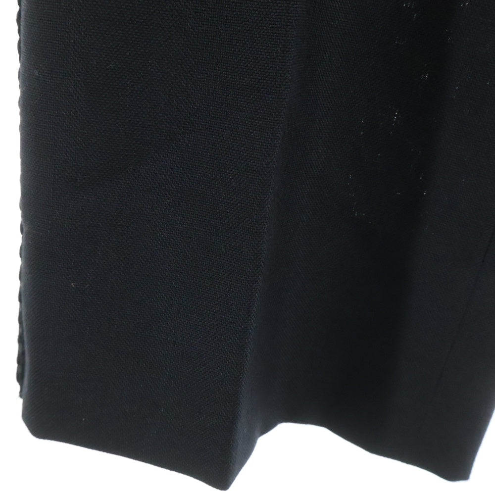 GUCCI(グッチ) サイドライン ウール モヘア スラックス トラウザーパンツ ブラック 659974 Z6724