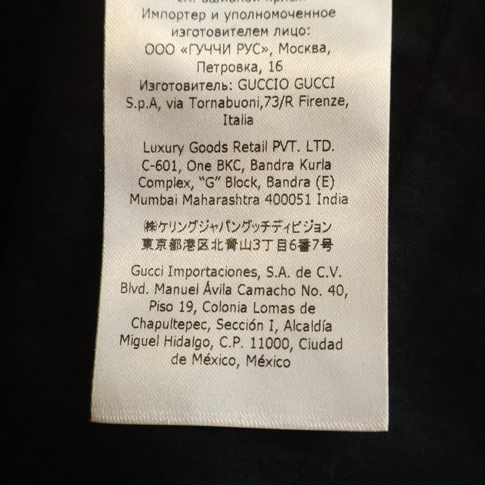 GUCCI(グッチ) サイドライン ウール モヘア スラックス トラウザーパンツ ブラック 659974 Z6724