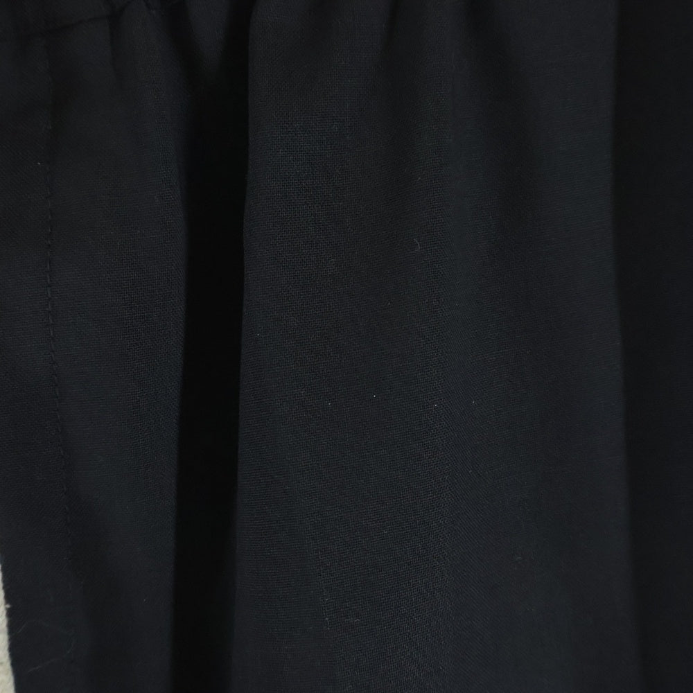 Rick Owens(リックオウエンス) 21AW DRAWSTRING SLIM LONG ウール スリム パンツ ブラック レディース RP02A7303