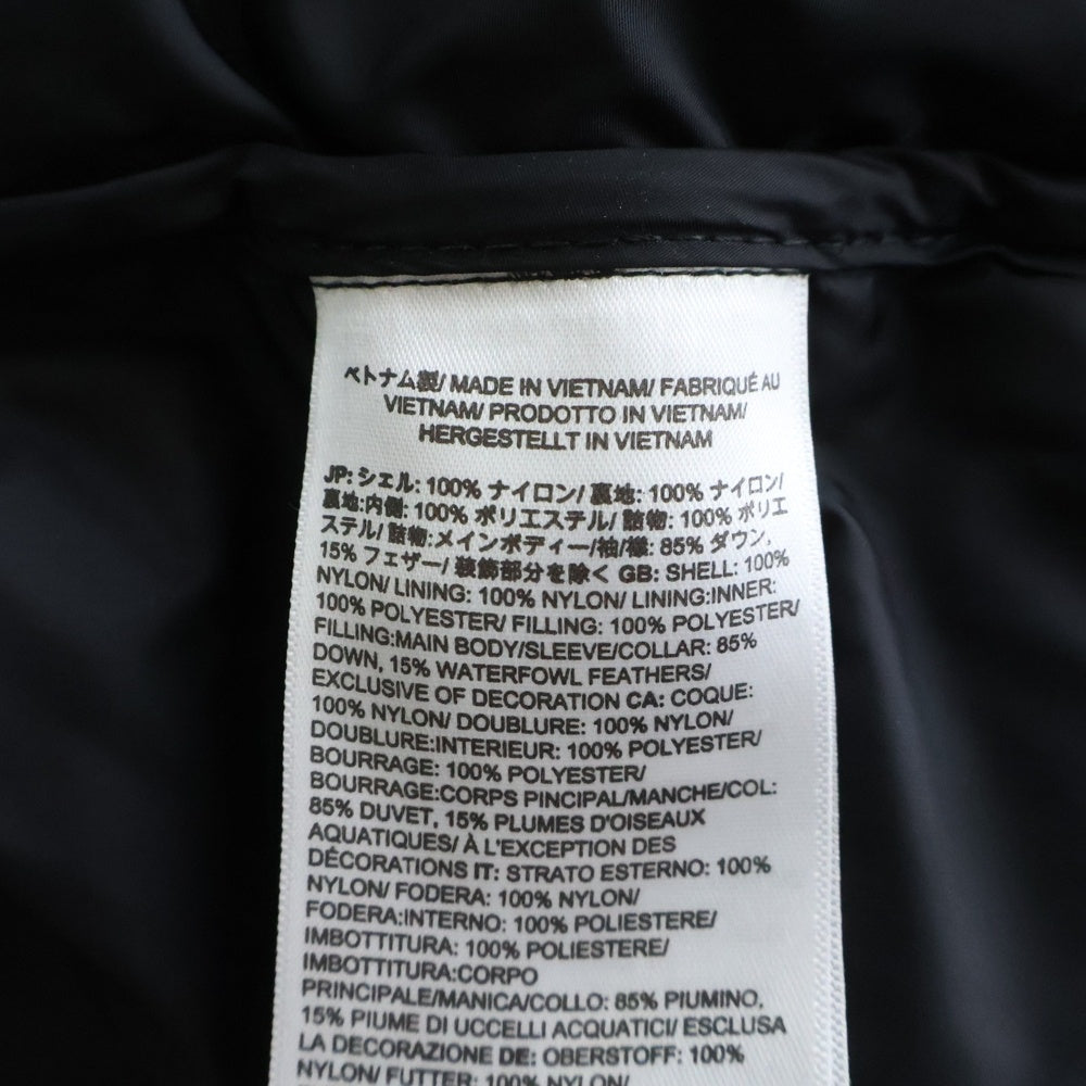 SUPREME(シュプリーム) 24SS SPLIT NUPTSE JACKET BLACK L ザノースフェイス スプリット ヌプシ ダウン ジャケット NF0A875F
