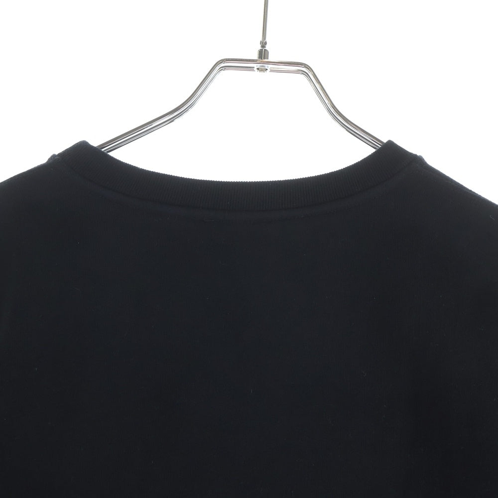 MONCLER モンクレール 15AW MAGLIA GIROCOLLO マリア ジロコッロ ロゴパッチクルーネックスウェットシャツ A20968060400 80426 ブラック MONCLER(モンクレール) 15AW MAGLIA GIROCOLLO マリア ジロコッロ