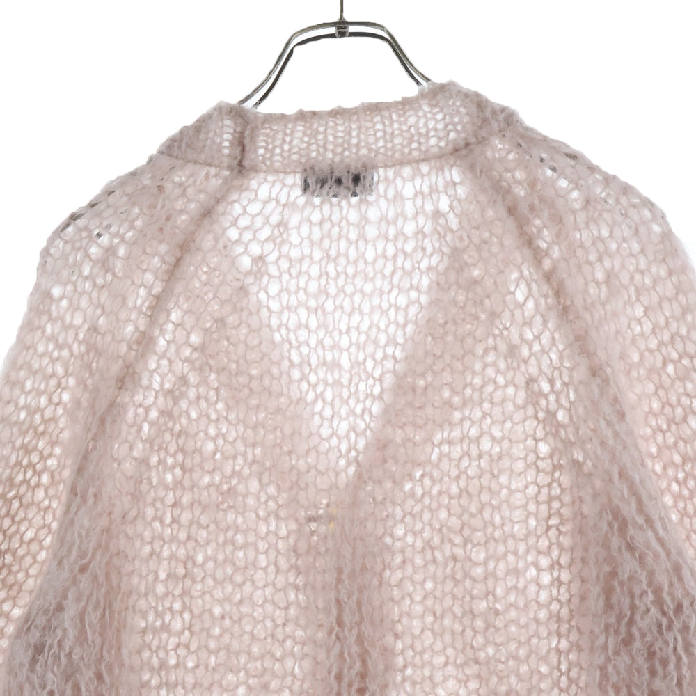 UNUSED(アンユーズド) 25SS MOHAIR KNIT CARDIGAN モヘアニットカーディガン モヘアセーター US2519-C001S2 ピンク
