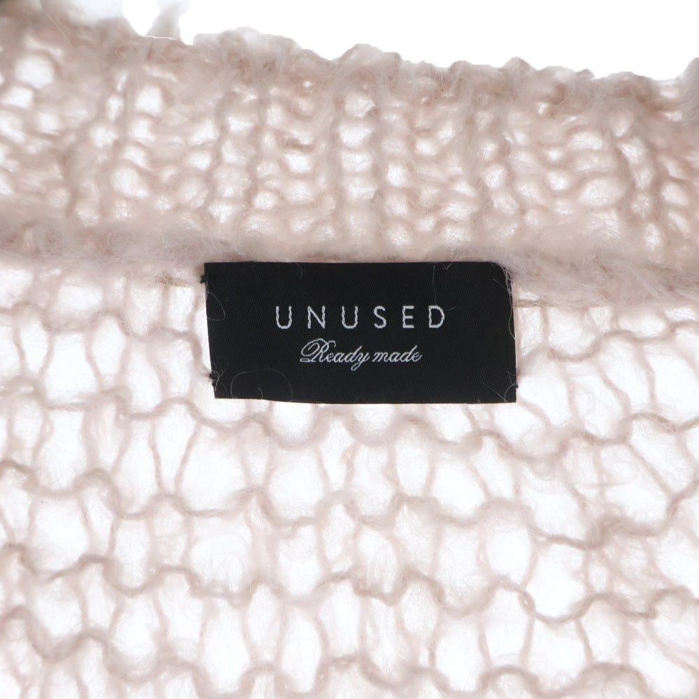 UNUSED(アンユーズド) 25SS MOHAIR KNIT CARDIGAN モヘアニットカーディガン モヘアセーター US2519-C001S2 ピンク
