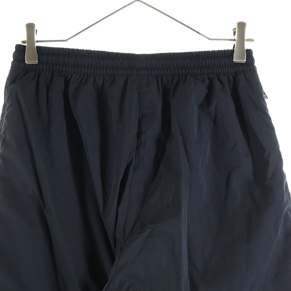 adidas(アディダス) Adilenium Over Size SST Track Pants アディレニウム オーバーサイズSSTトラックパンツ ロゴ刺繍ジップナイロンイージーパンツ JX1692 1L8006 ブラック
