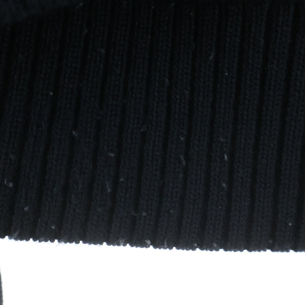 MONCLER(モンクレール) Cardigan Tricot カーディガントリコ ダウン切替ジップアップフーデットニットジャケット K20919B50800 A9340 ブラック