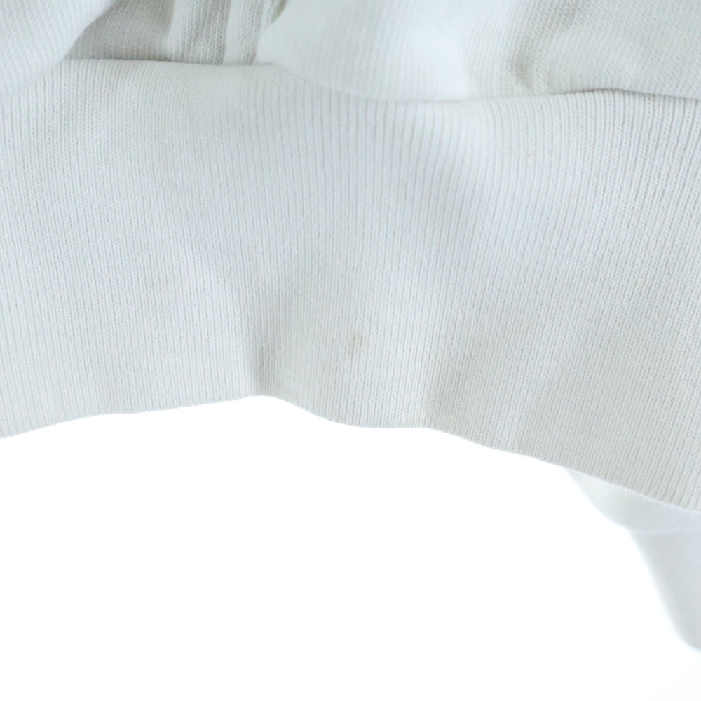 BALENCIAGA(バレンシアガ) 24SS I Love Paris Zip Up Hoodie アイラブパリ ジップアップパーカー ロゴプリントジップアップスウェットパーカー 803264 TRVM6 ホワイト