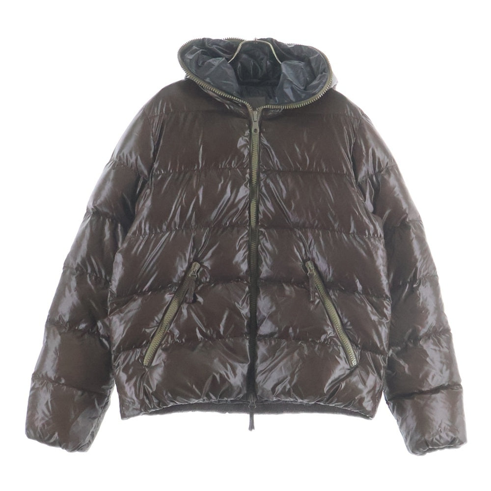 DUVETICA(デュベティカ) Full Zip Down Jacket フルジップダウンジャケット ナイロンパファージャケット 01354294 ブラウン