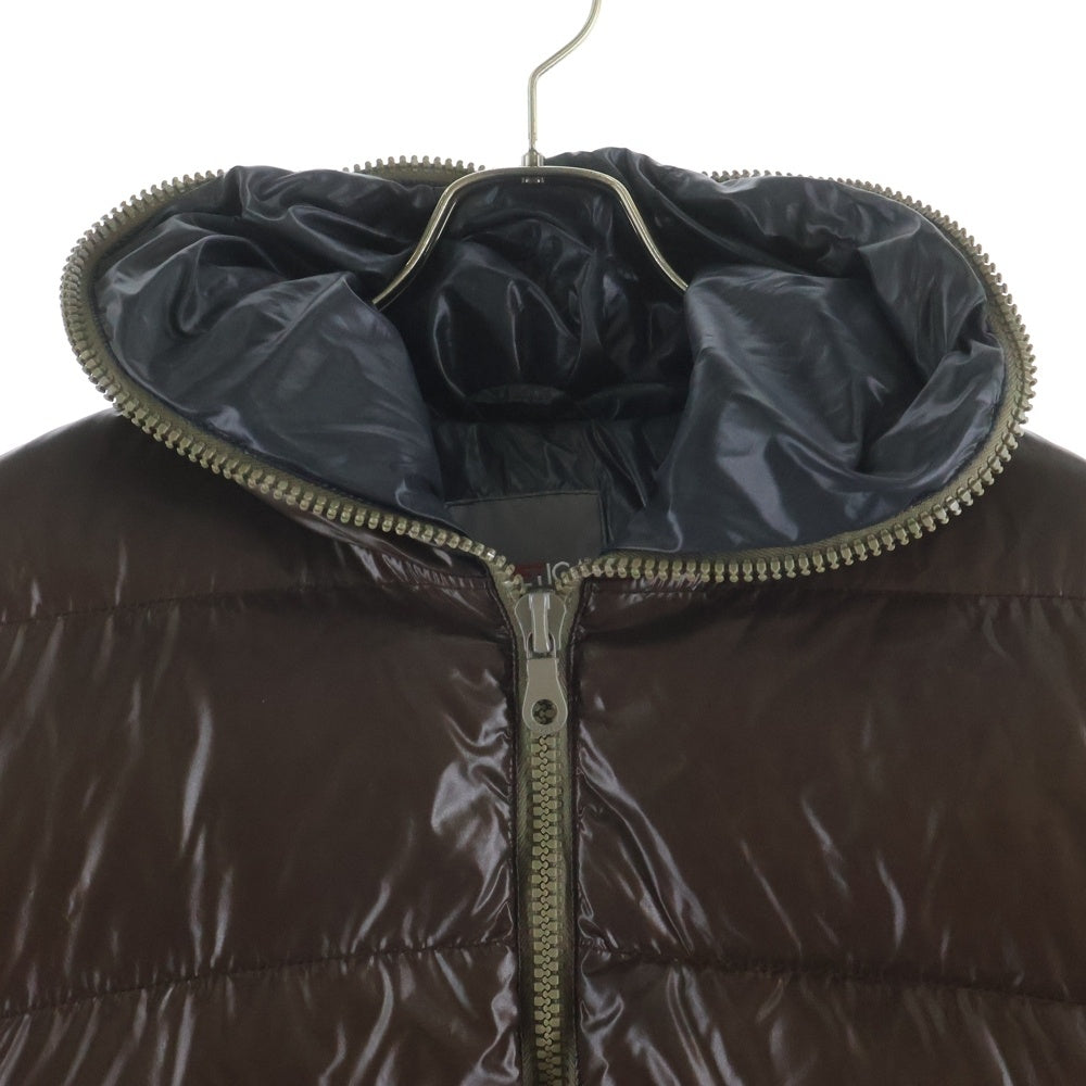 DUVETICA(デュベティカ) Full Zip Down Jacket フルジップダウンジャケット ナイロンパファージャケット 01354294 ブラウン