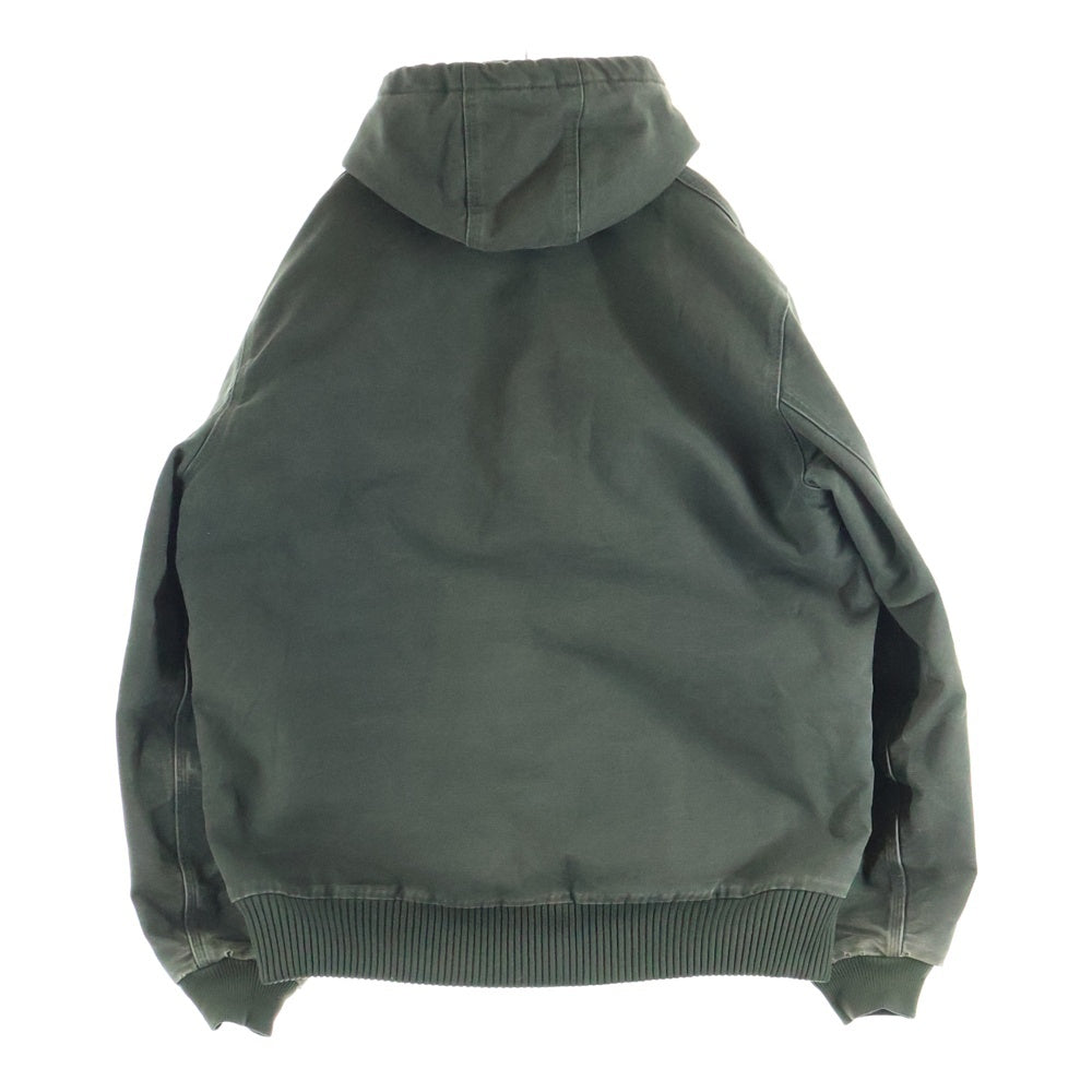 CARHARTT(カーハート) 00S ACTIVE JACKET アクティブ フーデット ジップアップパーカー ジャケット ダークグリーン