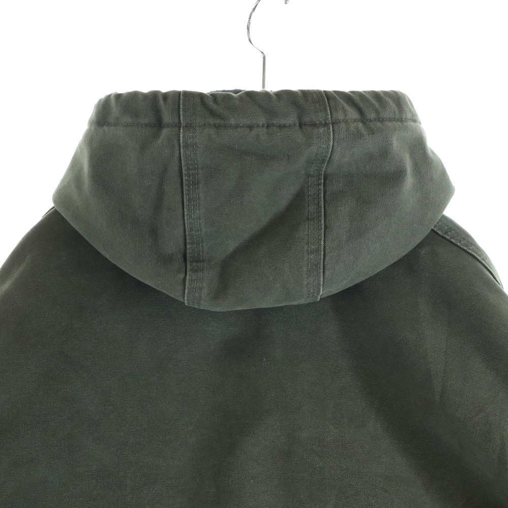 CARHARTT(カーハート) 00S ACTIVE JACKET アクティブ フーデット ジップアップパーカー ジャケット ダークグリーン