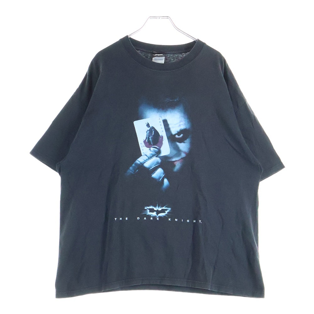 VINTAGE(ヴィンテージ) 00s VINTAGE THE DARK NIGHT JOKER ザ ダークナイト ジョーカー プリント 半袖Tシャツ カットソー ブラック