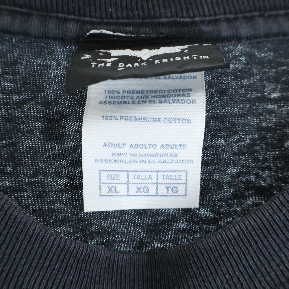 VINTAGE(ヴィンテージ) 00s VINTAGE THE DARK NIGHT JOKER ザ ダークナイト ジョーカー プリント 半袖Tシャツ カットソー ブラック