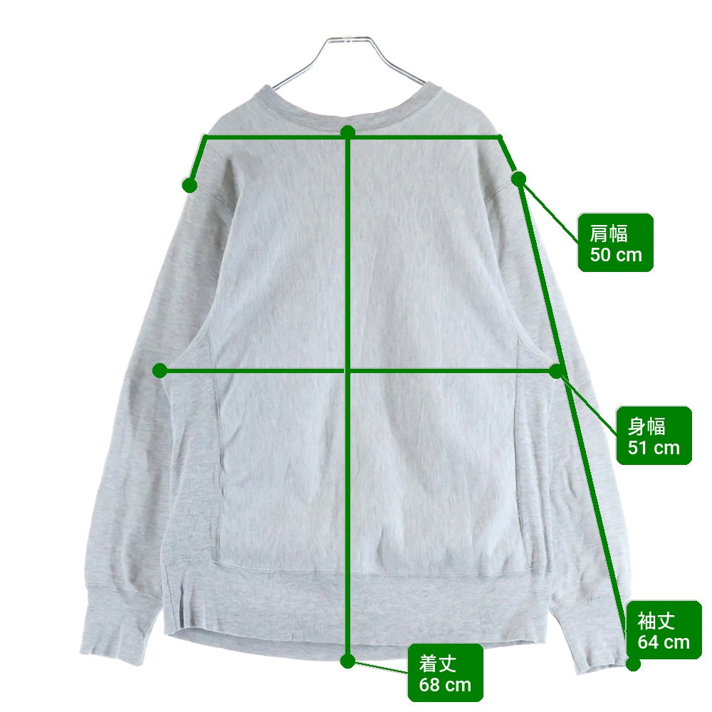 CHAMPION(チャンピオン) 80s REVERSE WEAVE WARMUP レジ目 トリコタグ中期 リバースウィーブ スウェット トレーナー グレー